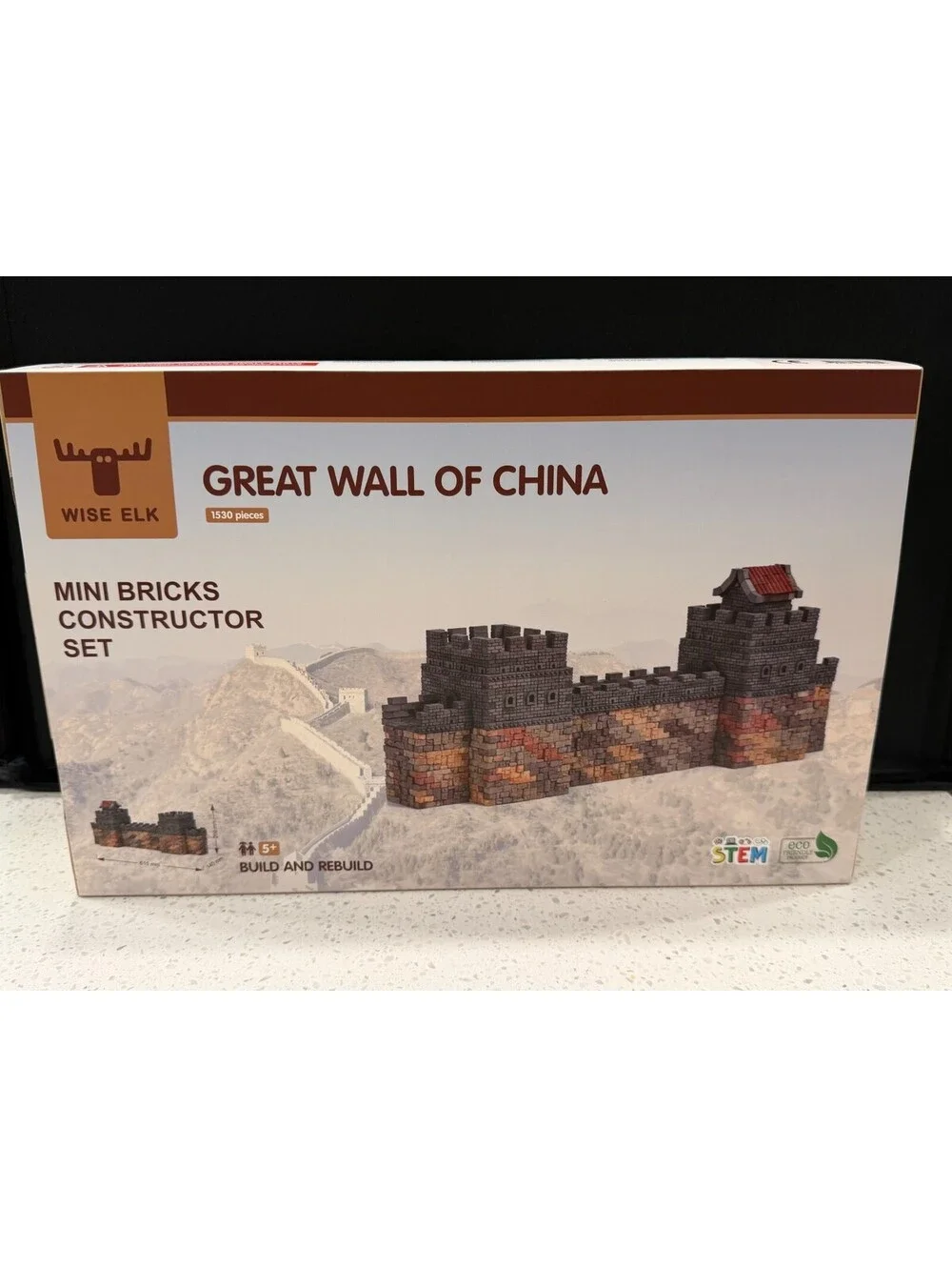 Wise Elk Great Wall of China Mini Bricks Construction Set